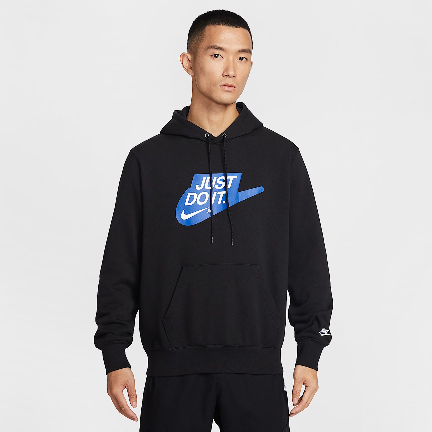 Nike Sportswear Club Men's French Terry Pullover Hoodie. Nike ID